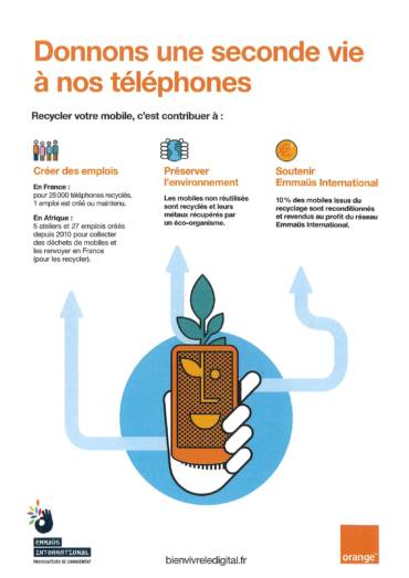 Collecte de mobiles usagés