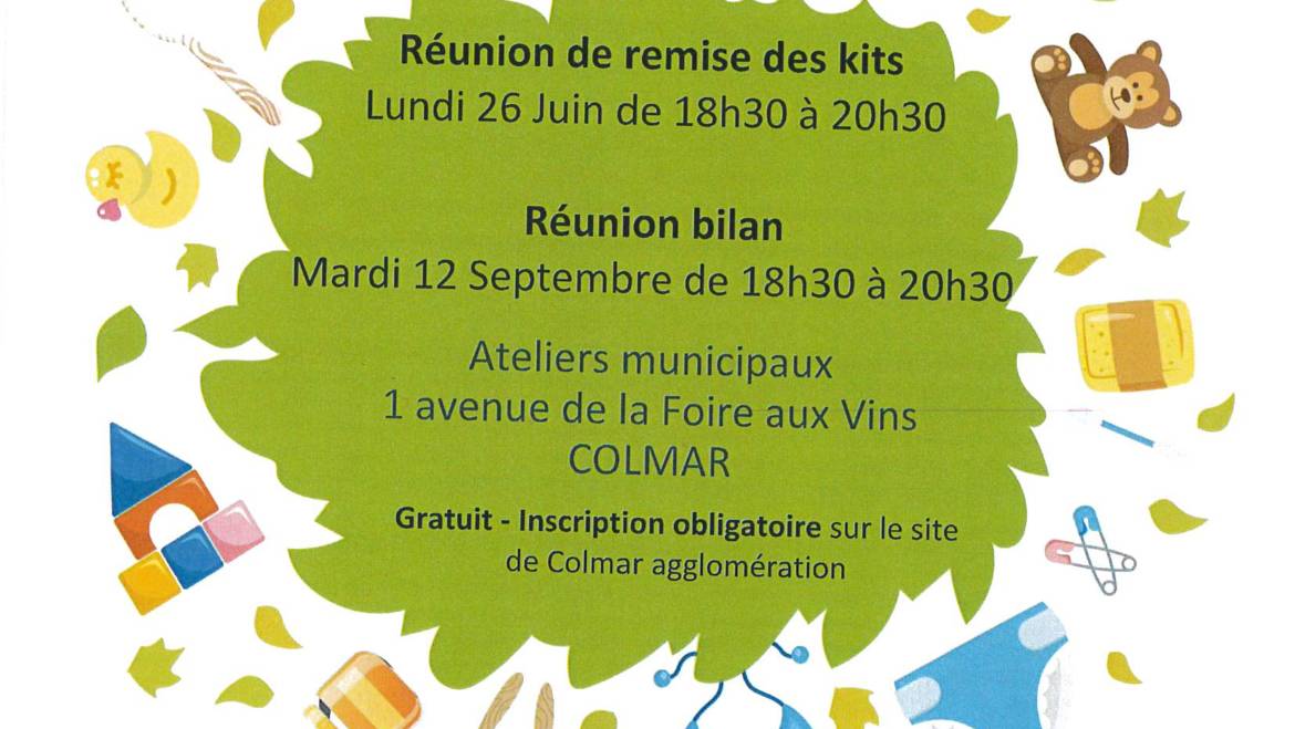 Opération de prêt gratuit de couches lavables