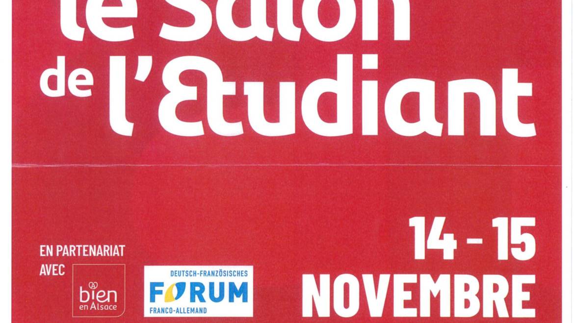 Salon de l’étudiant à Strasbourg