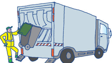 Rattrapages des collectes de déchets