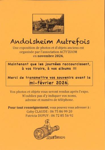 Andolsheim autrefois