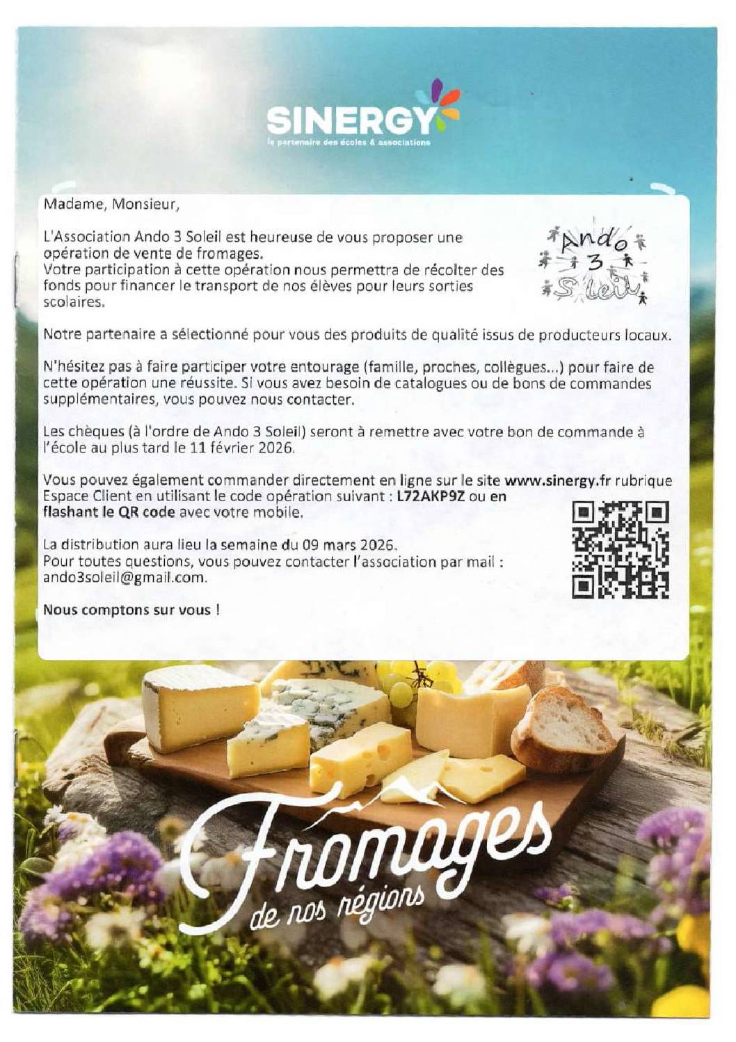 Vente de fromage