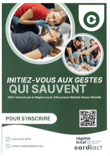 Initiation gratuite aux gestes qui sauvent 🚑